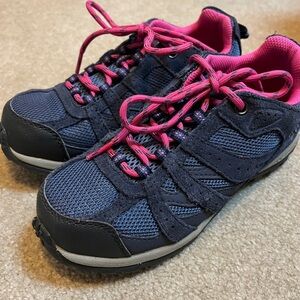 Kids' Columbia Navy and Pink Sneakers